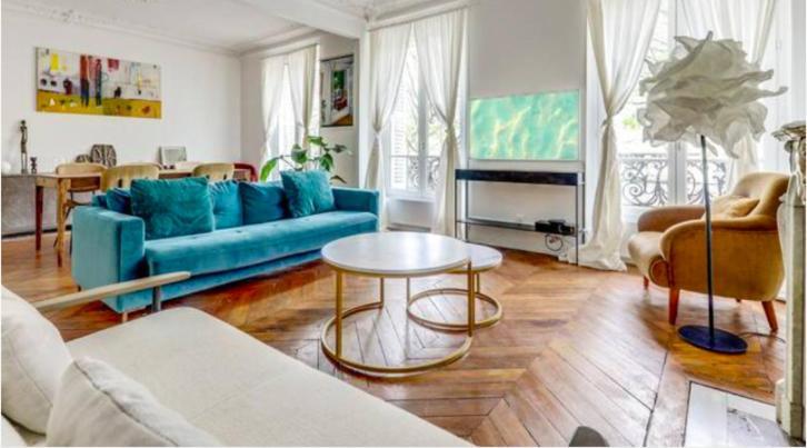 The Lady In Red - Romantique - Bail Mobilite Appartement Paris